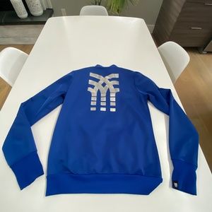 Fenchurch Royal Blue Bomber Style Jacket